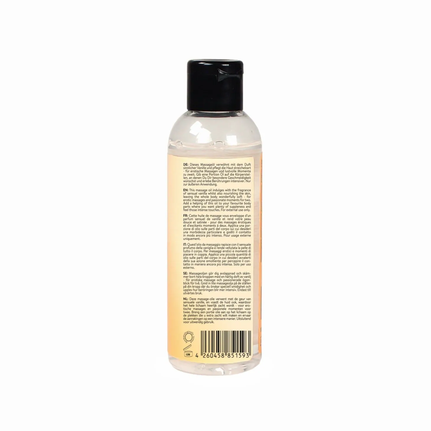 AMORELIE Care – Huile de massage Sensual Vanilla – 100 ml