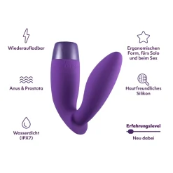 AMORELIE - Vibromasseur prostatique "Melt" - Violet