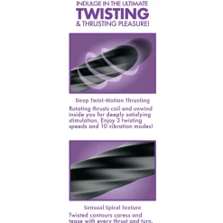 Anal Fantasy - Twist Ecstasy Thruster - Noir