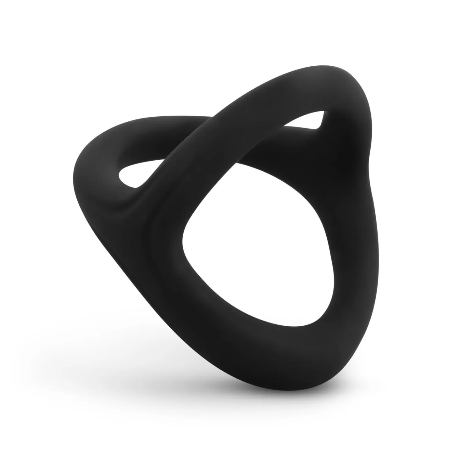 Anneau pénien et pour scrotum en silicone flexible