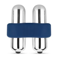 Anneau Vibrant pour le Pénis - Bleu