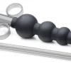 Applicateur de lubrifiant pour perles graduées en silicone