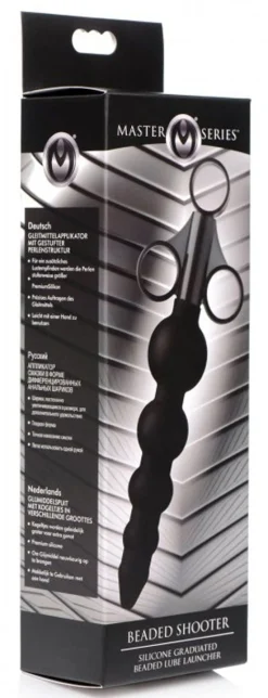 Applicateur de lubrifiant pour perles graduées en silicone