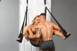 Balançoire de porte pour amoureux - Noir