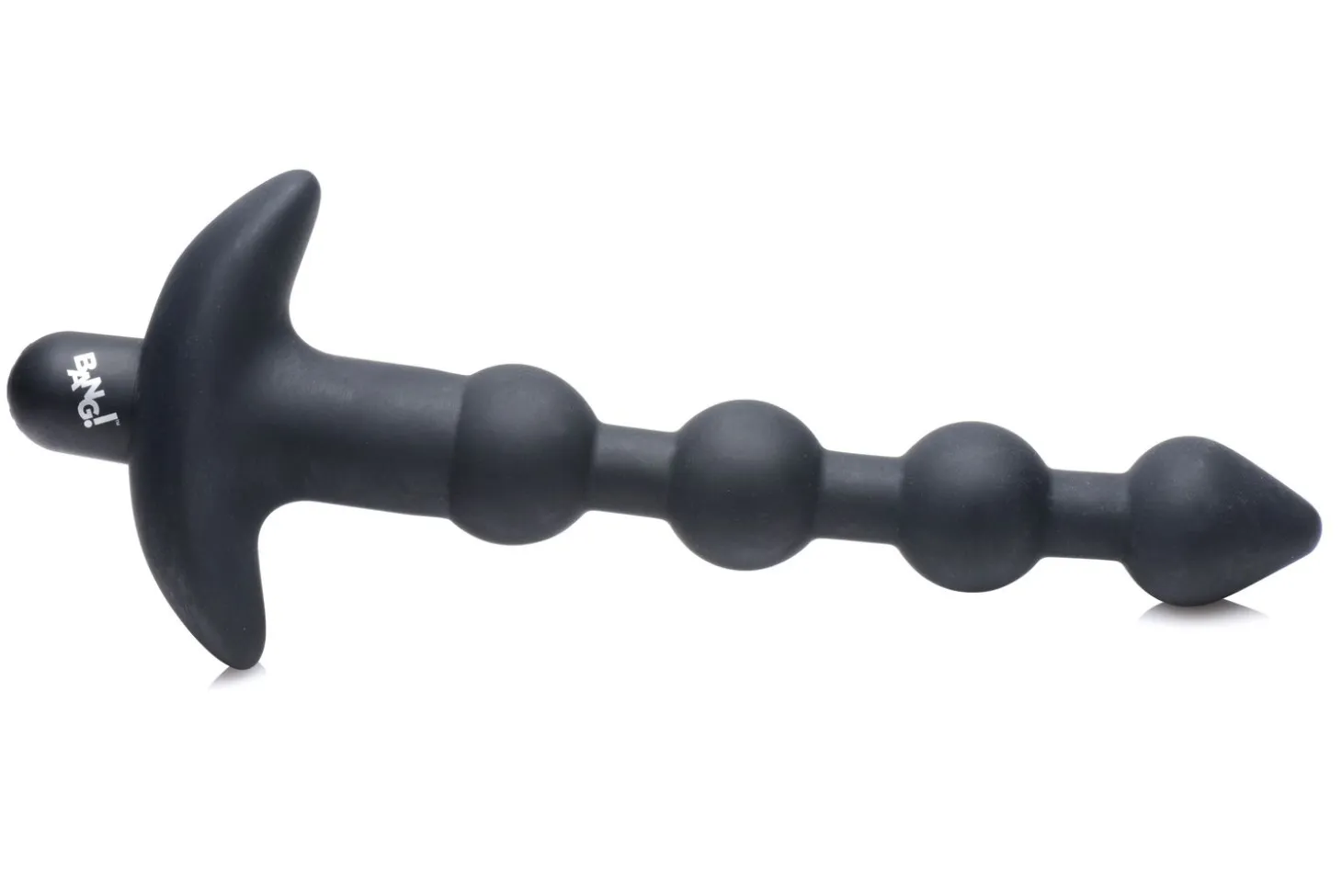BANG! - 28X Boules Anales Vibrantes en Silicone avec Télécommande - Noir