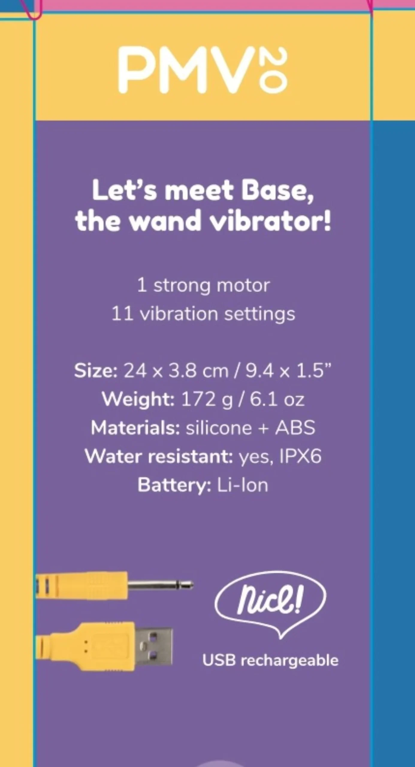Base - Vibrateur Wand