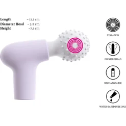 beau cœur - RIONEX Mini Massage Gun - Violet