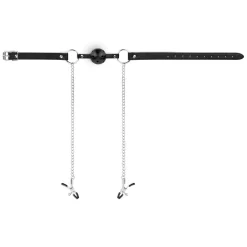 Bedroom Fantasies - Collier avec Laisse - Argent
