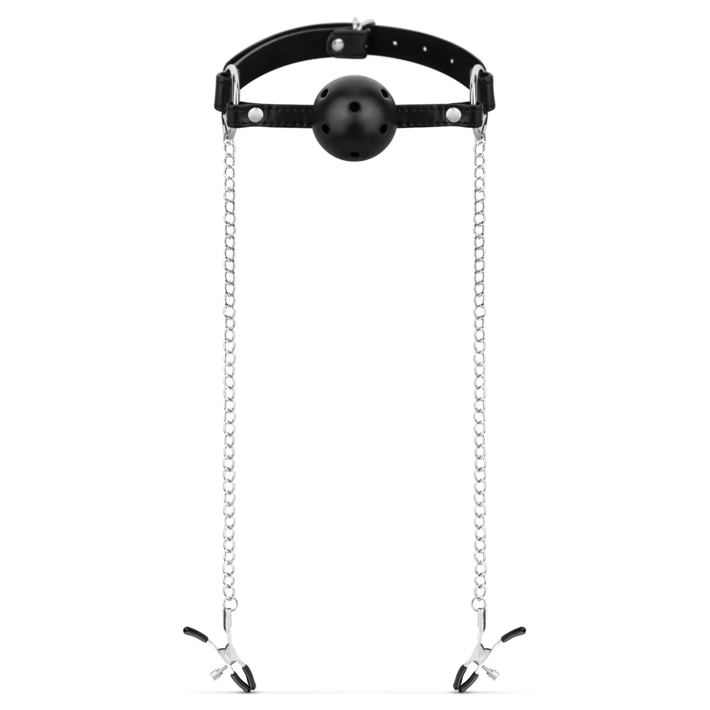 Bedroom Fantasies - Collier avec Laisse - Argent