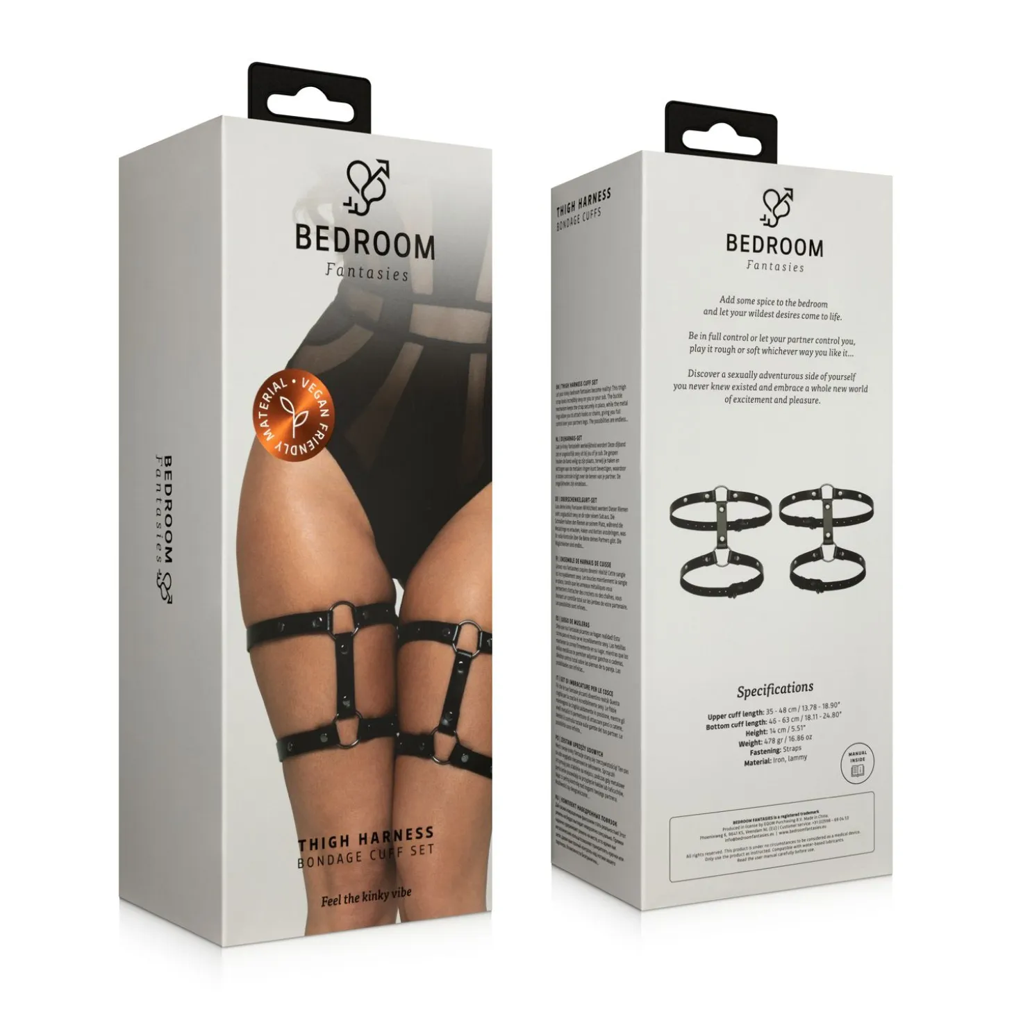 Bedroom Fantasies - Harnais de cuisse - Noir