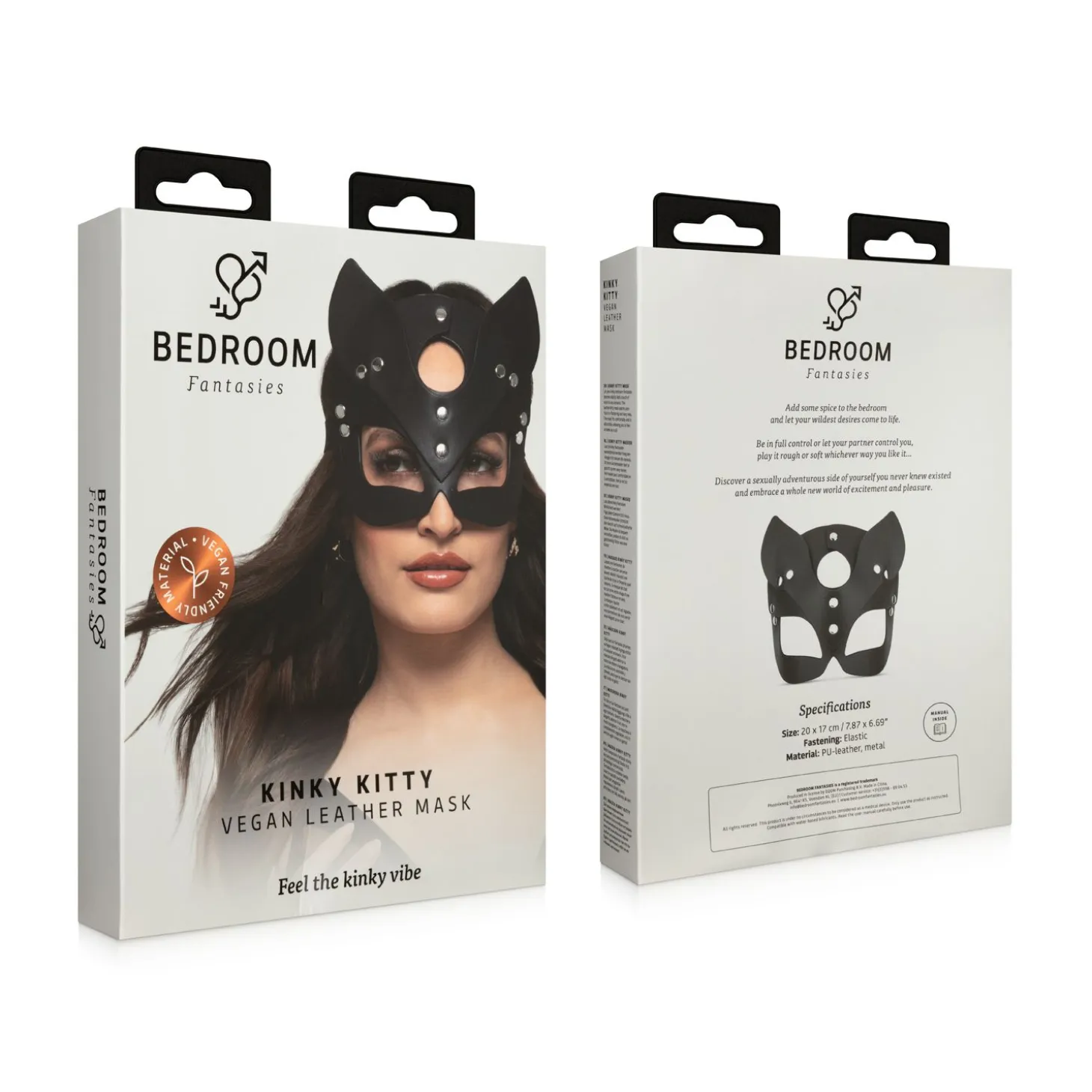 Bedroom Fantasies - Kinky Kitty Masque - Noir