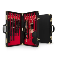 Bedroom Fantasies - Malette de Bondage 13 Pièces - Cuir synthétique