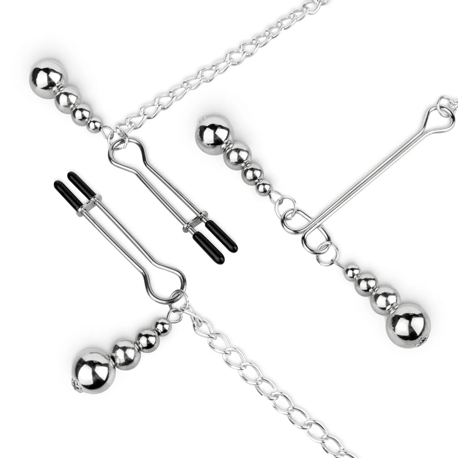 Bedroom Fantasies - Pinces pour Mamelons et Clitoris - Argent