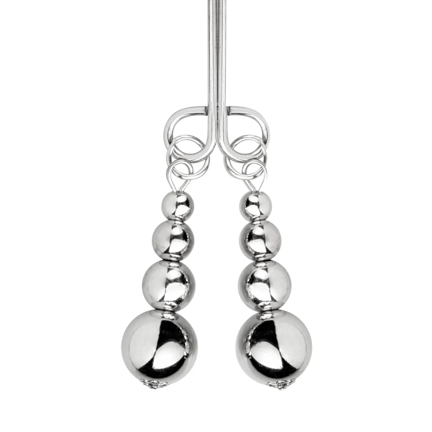 Bedroom Fantasies - Pinces pour Mamelons et Clitoris - Argent