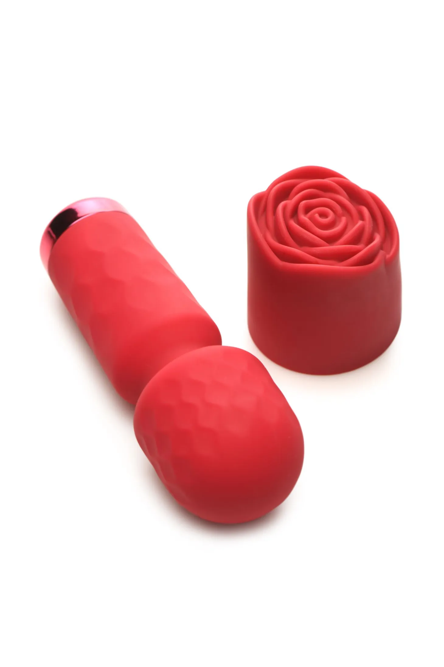 BLOOMGASM - Mini Vibromasseur Pleasure Rose - Rouge