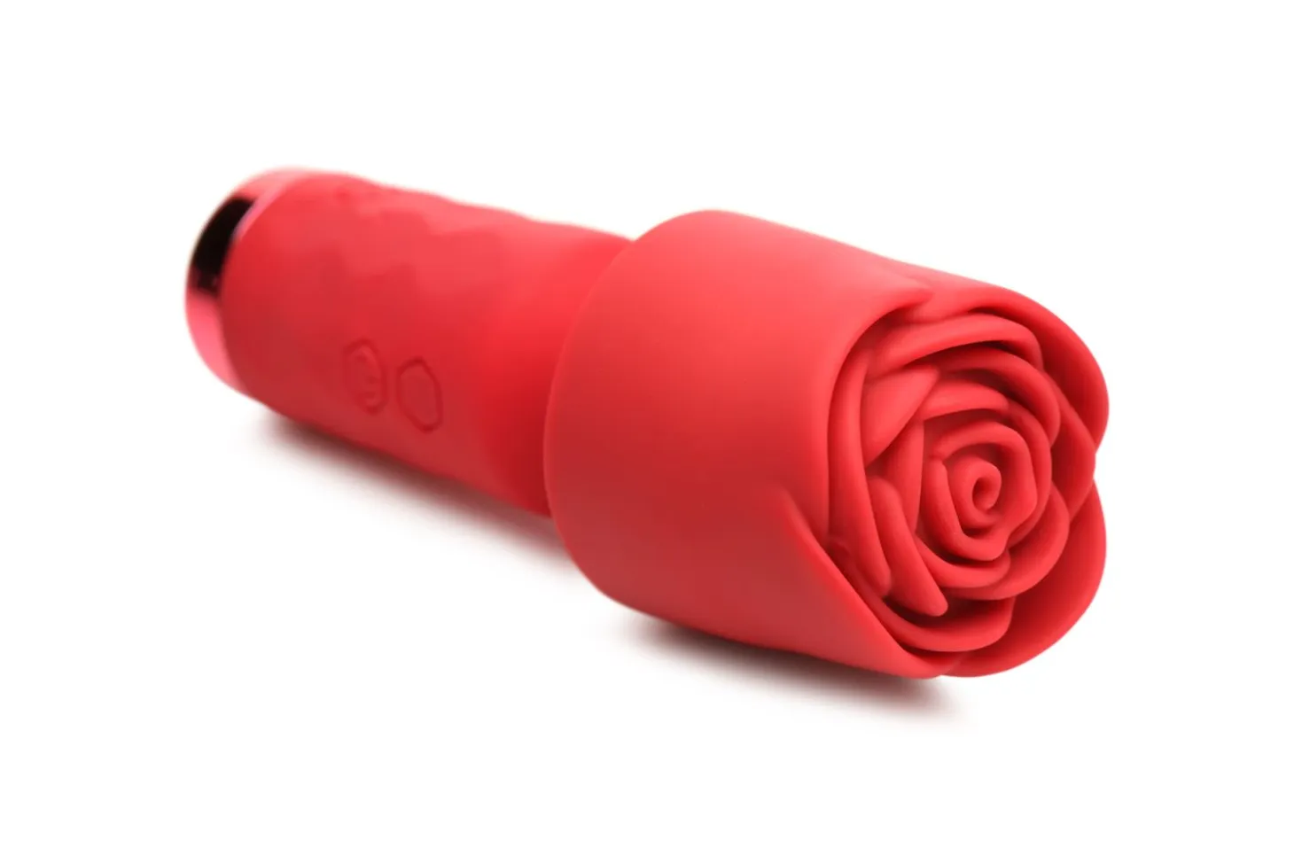 BLOOMGASM - Mini Vibromasseur Pleasure Rose - Rouge