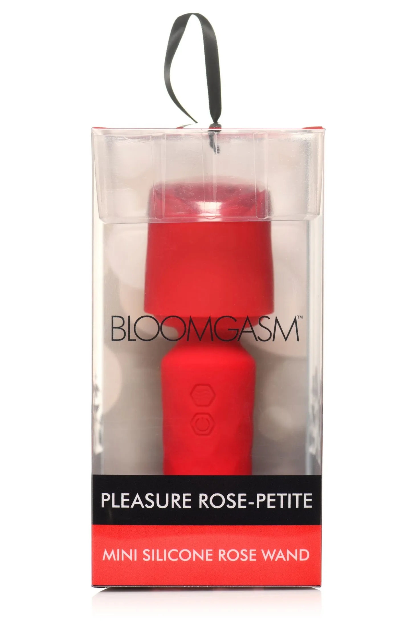 BLOOMGASM - Mini Vibromasseur Pleasure Rose - Rouge