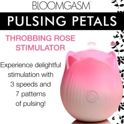 BLOOMGASM - Stimulateur Pétales Pulsants - Rose