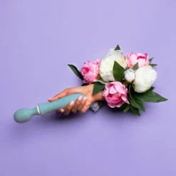 Bloom - The Orchid Vibromasseur Wand - Technologie Swipe