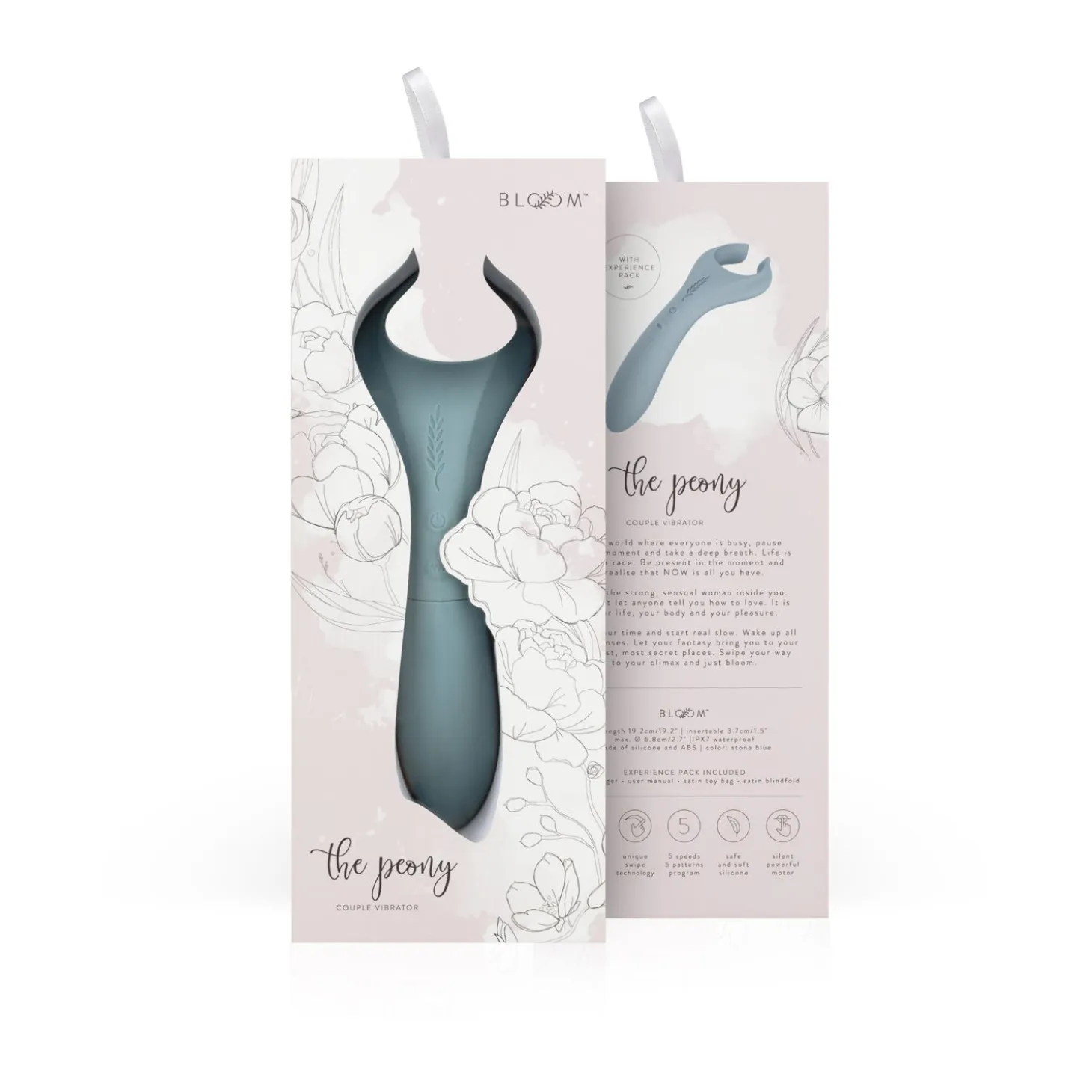 Bloom - The Peony Vibromasseur Couple - Double Vibration