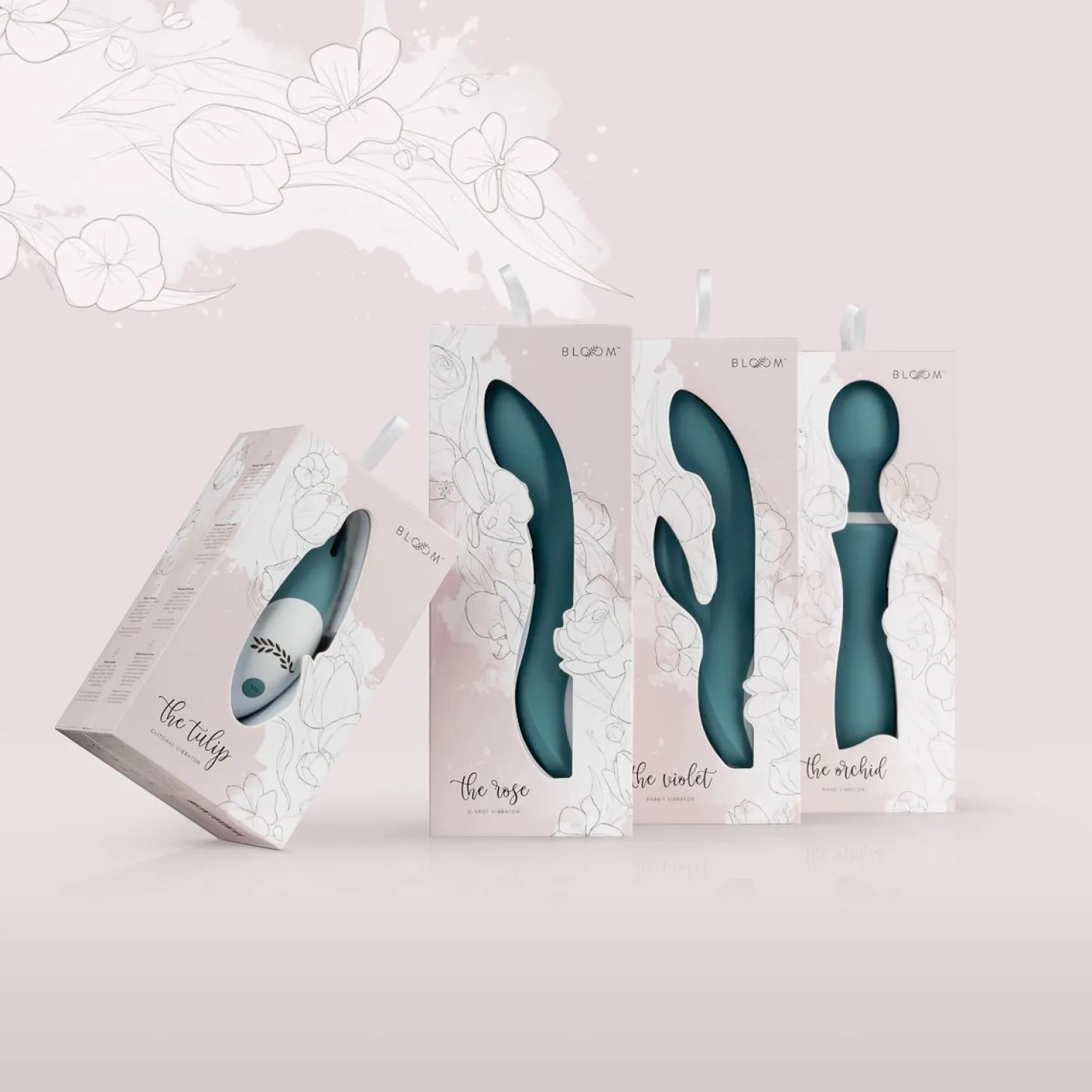 Bloom - The Rose Vibromasseur Point G - Technologie Swipe