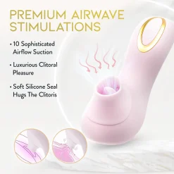 Blush - Delice Fleur Stimulateur à Pulsations d’Air - Barely Purple