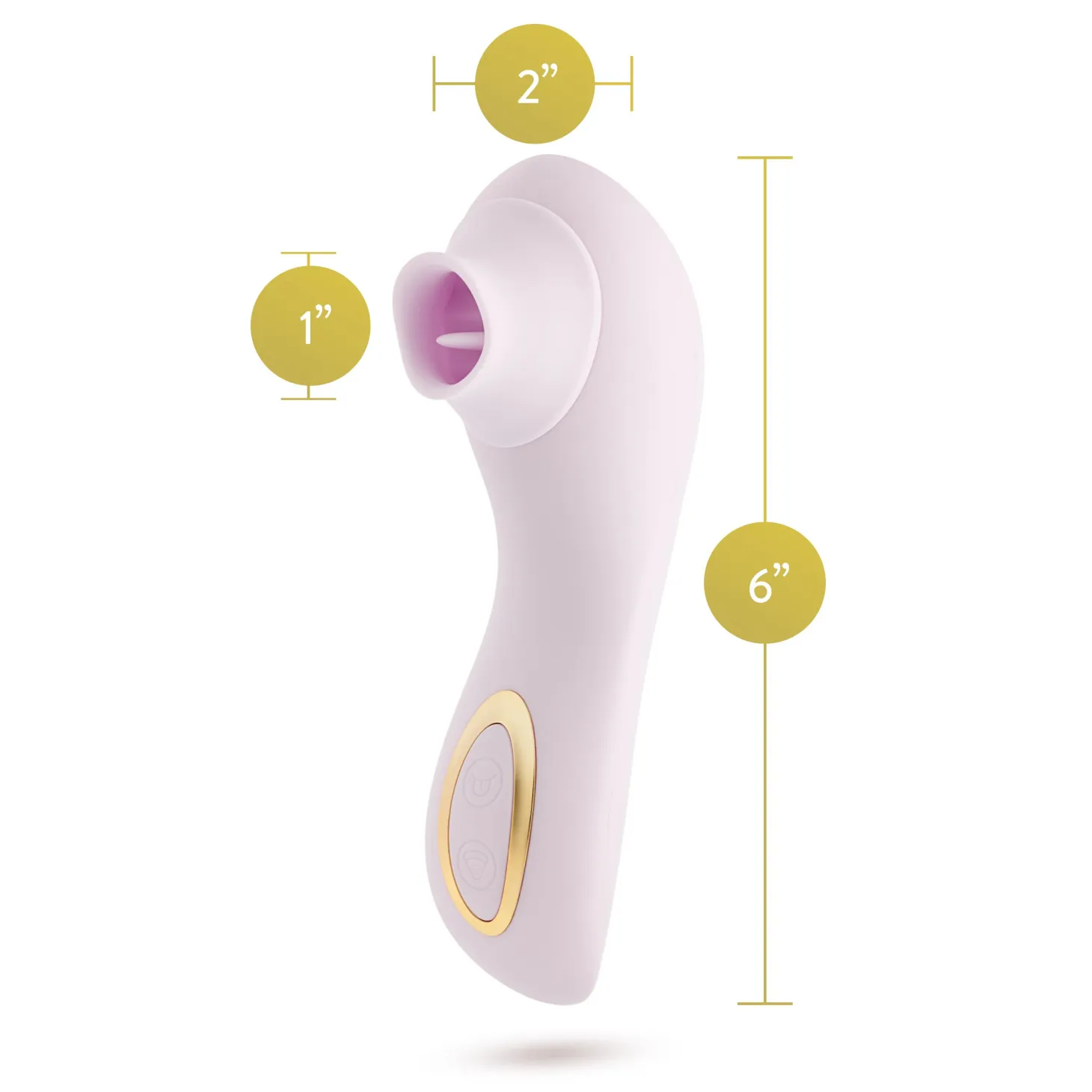 Blush - Delice Fleur Stimulateur à Pulsations d’Air - Barely Purple
