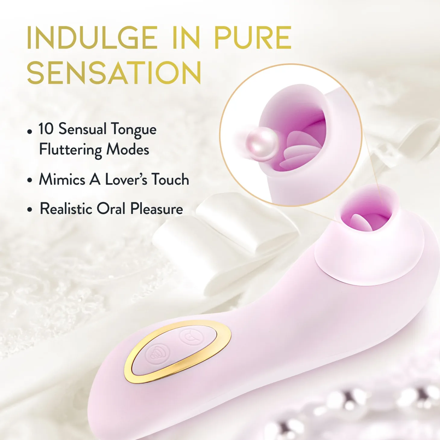 Blush - Delice Fleur Stimulateur à Pulsations d’Air - Barely Purple