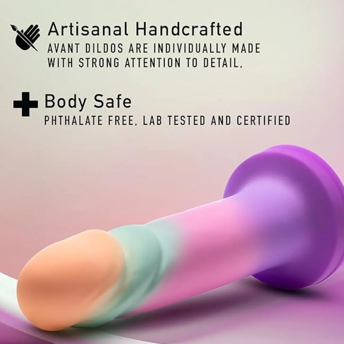 Blush Novelties - Avant Sunrise Gaze Sherbet Dildo - Couleurs Variées