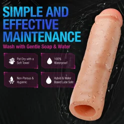 Blush - Performance Plus Tenacity Extenseur de Pénis en Silicone - 5 cm