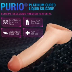 Blush - Performance Plus Thrive Extenseur de Pénis en Silicone - 6,3 cm