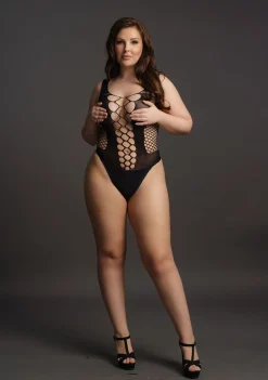 Body contrasté noir Forme généreuses