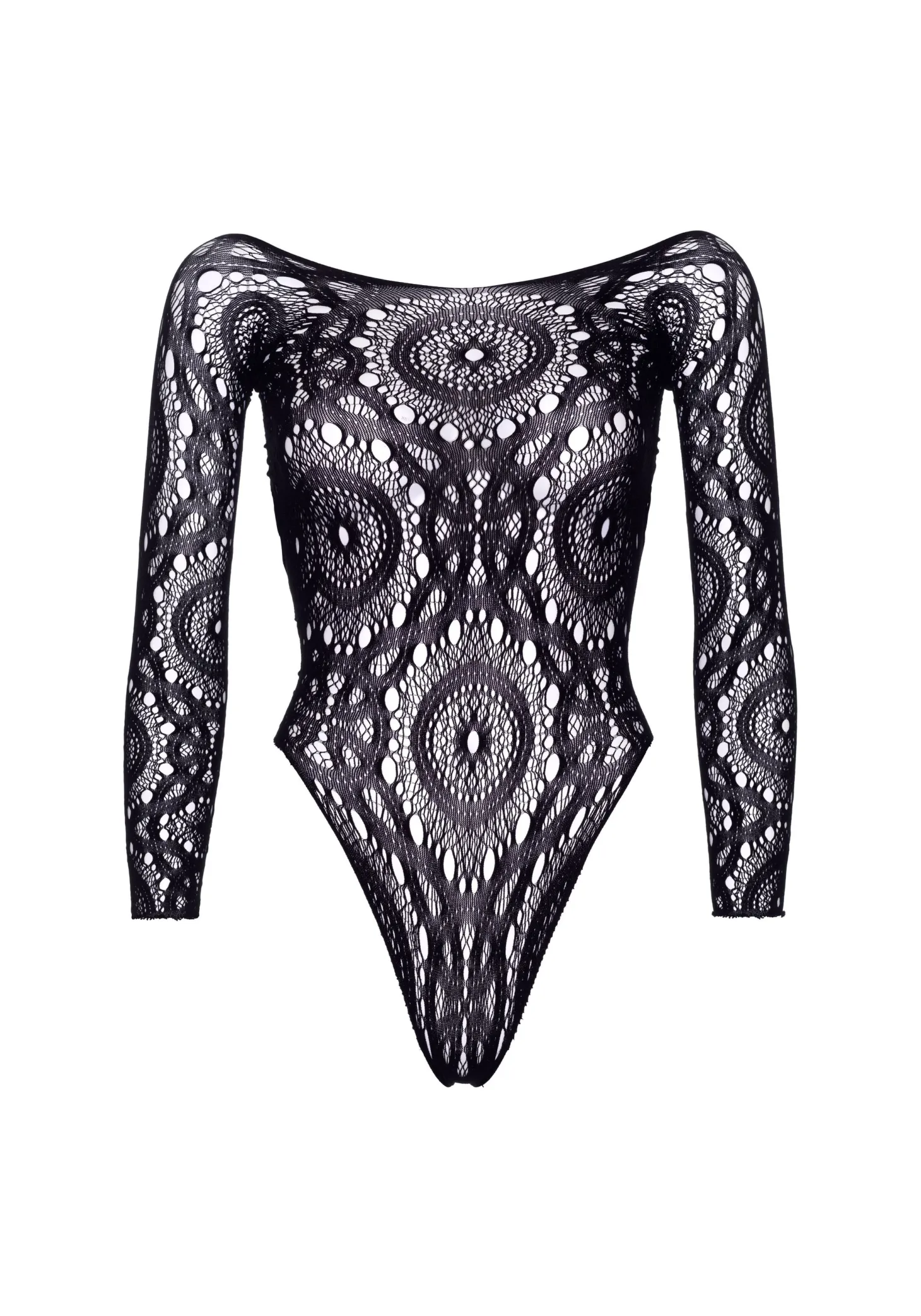 Body en dentelle Goddess - Noir