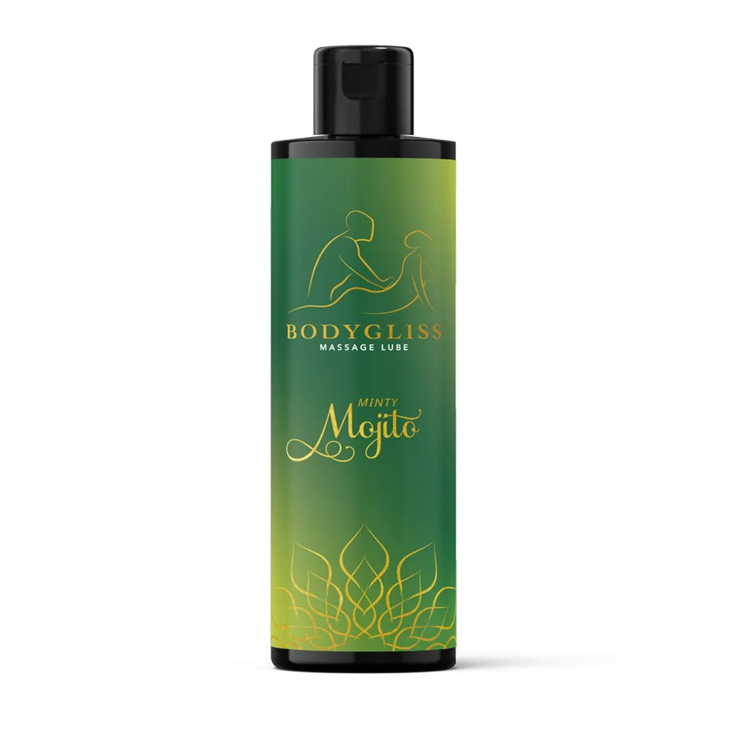 BodyGliss – Huile de Massage et Lubrifiant 2-en-1 Minty Mojito – 150 ml