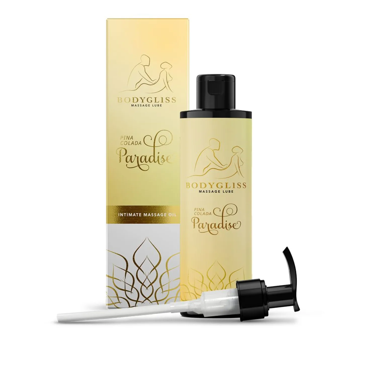 BodyGliss - Huile de Massage et Lubrifiant en Un Pina Colada - 150 ml