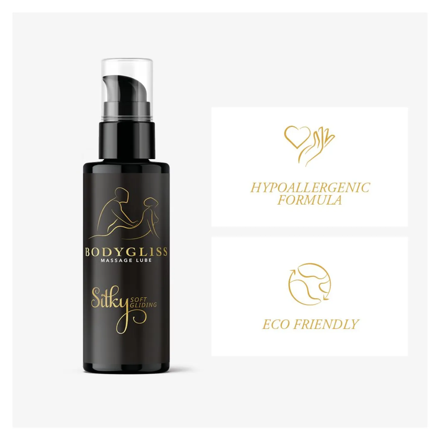 BodyGliss - Lubrifiant doux et soyeux à base de silicone Erotic Collection - 150 ml