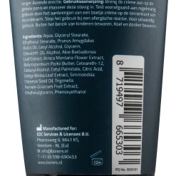 Boners - Crème pour l'érection - 100 ml