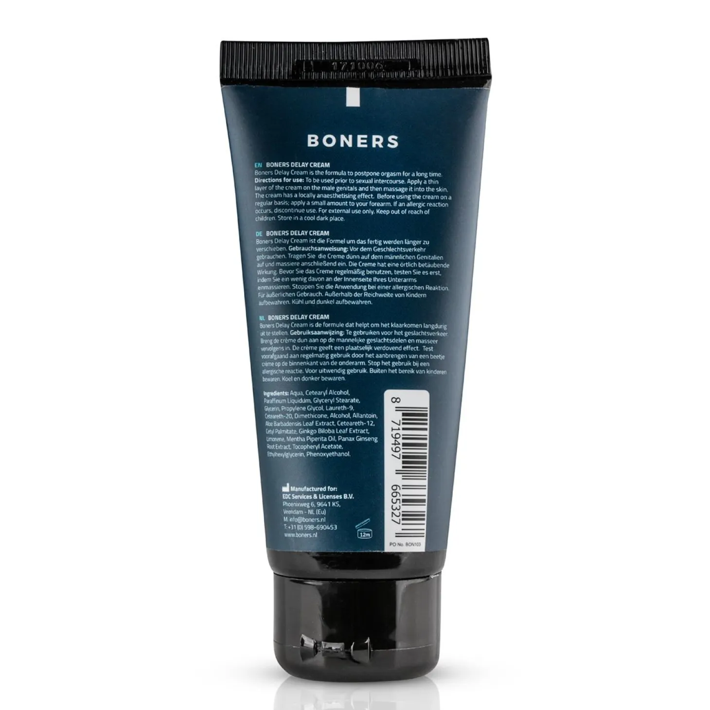 Boners - Crème retardante - 100 ml