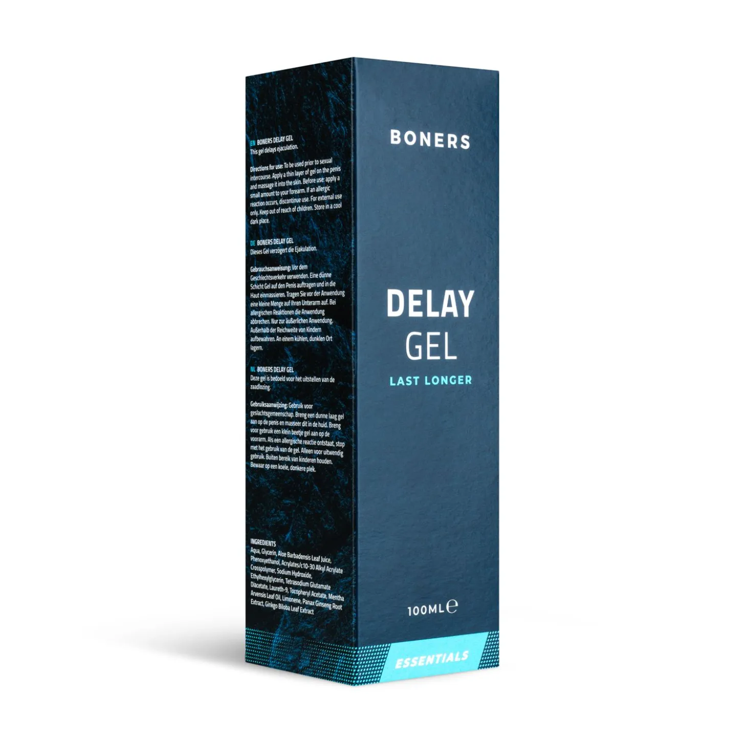Boners - Gel retardant d'orgasme - 100 ml