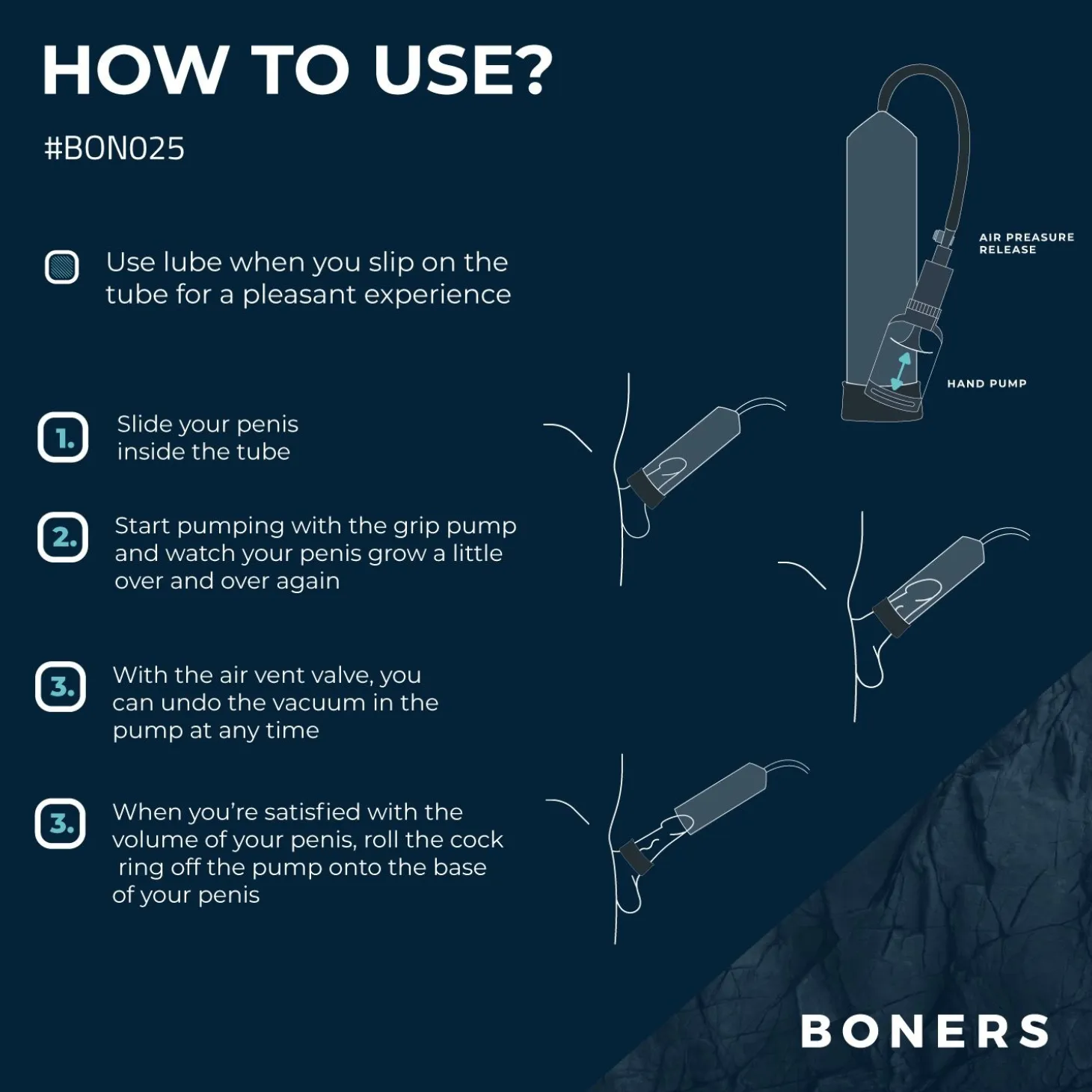 Boners Pompe pénienne N° 2
