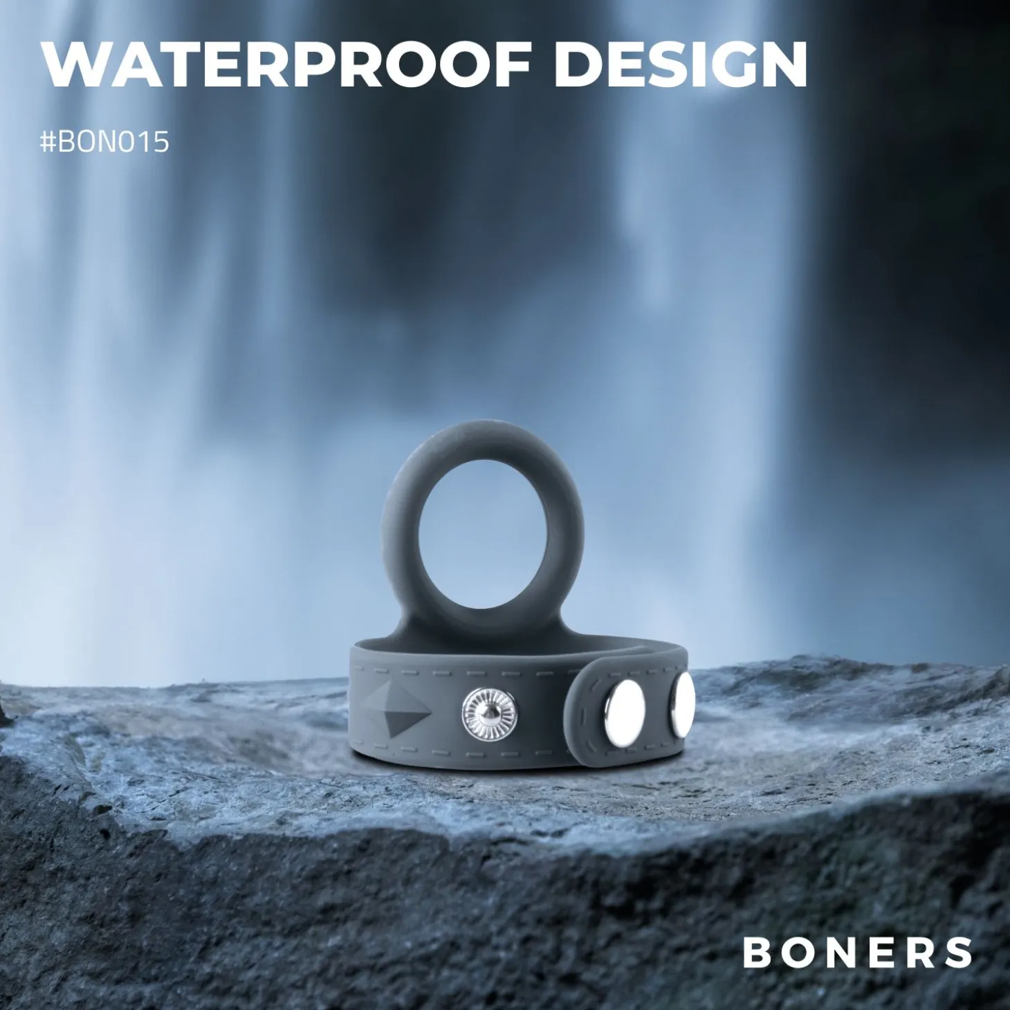 Boners Sangle de pénis et testicules - S/M
