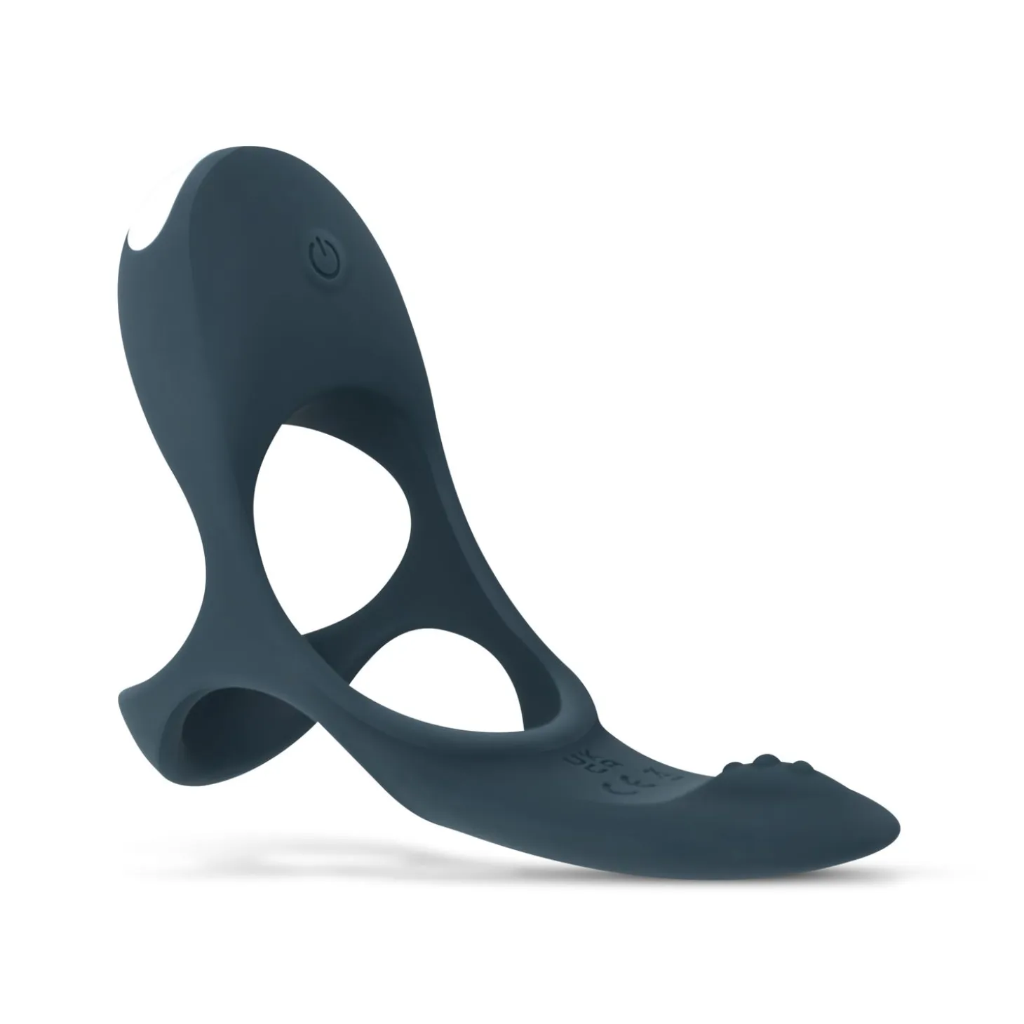 Boners - Triple cockring vibrant - Bleu