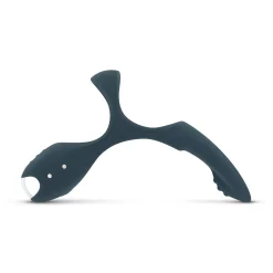 Boners - Triple cockring vibrant - Bleu