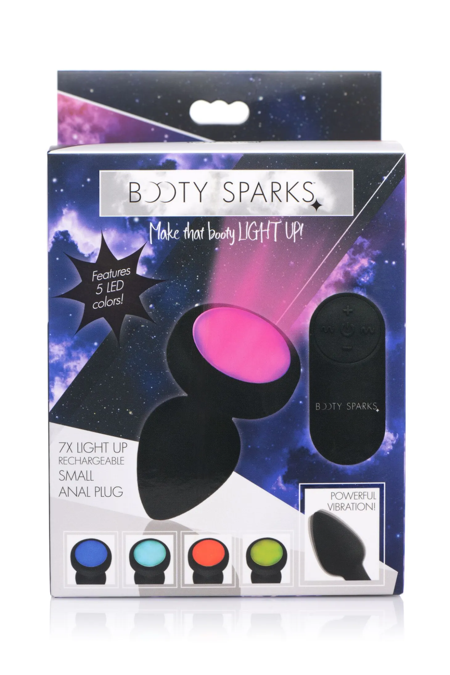 BOOTY SPARKS - Plug Anal Lumineux - Rechargeable & Petit Format