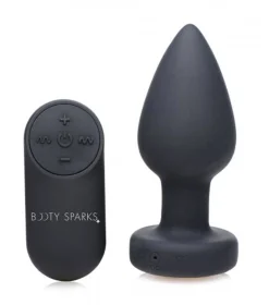 Booty Sparks - Plug anal à voyant LED vibrant - Medium