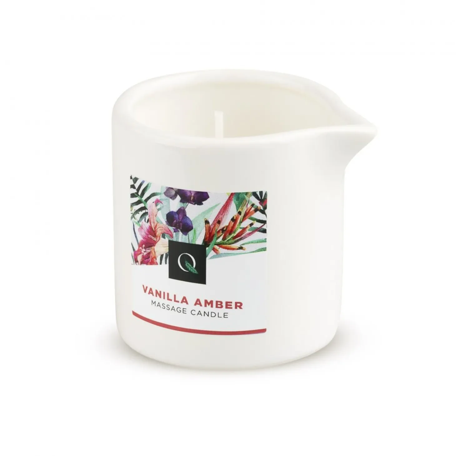 Bougie de massage Exotiq ambre à la vanille - 80 g