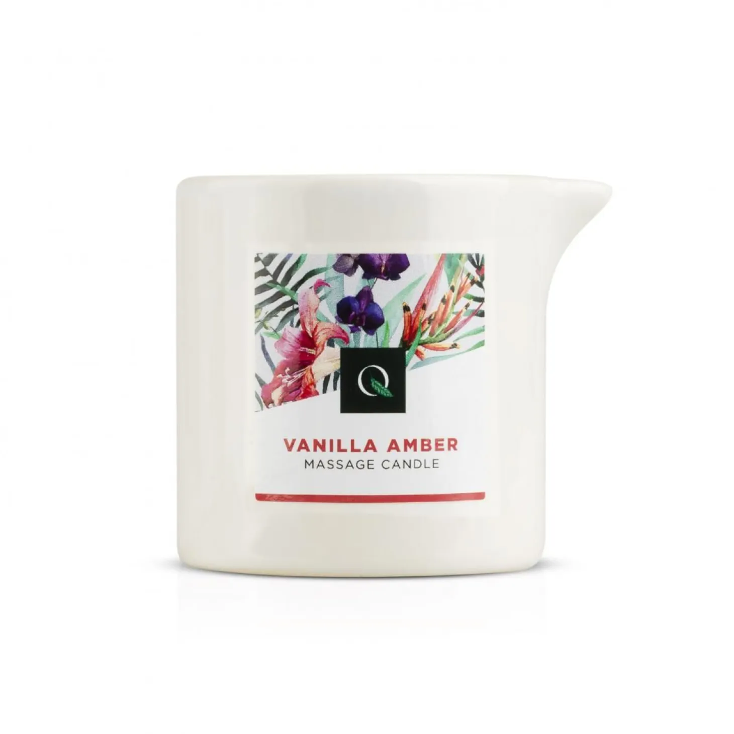 Bougie de massage Exotiq ambre à la vanille - 80 g