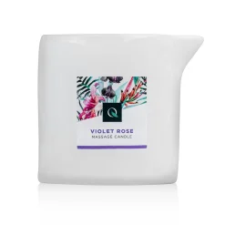 Bougie de massage rose violette Exotiq - 200 g