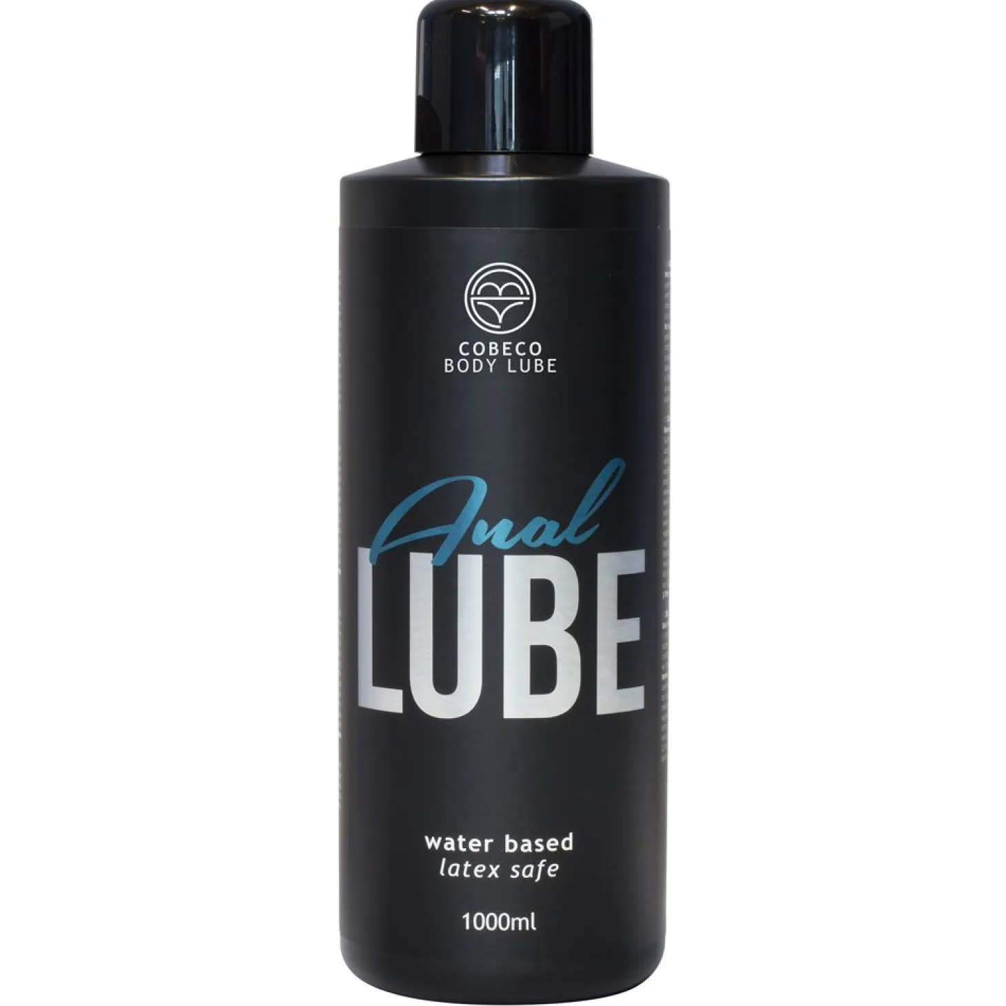 Bouteille de lubrifiant anal à base d'eau Cobeco 1000 ml