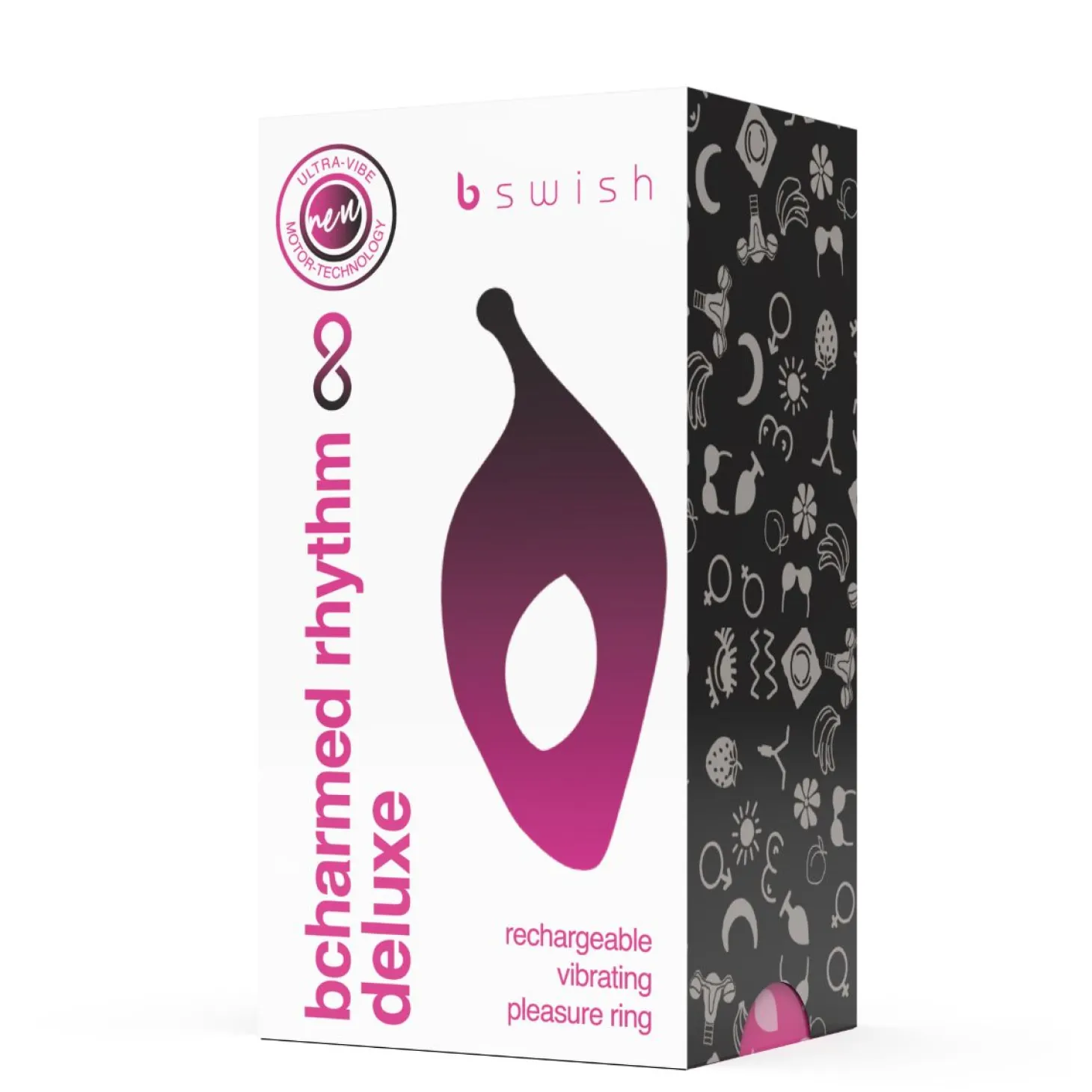 Bswish - Bcharmed Rhythm Infinite Deluxe Vibromasseur Couple - Noir